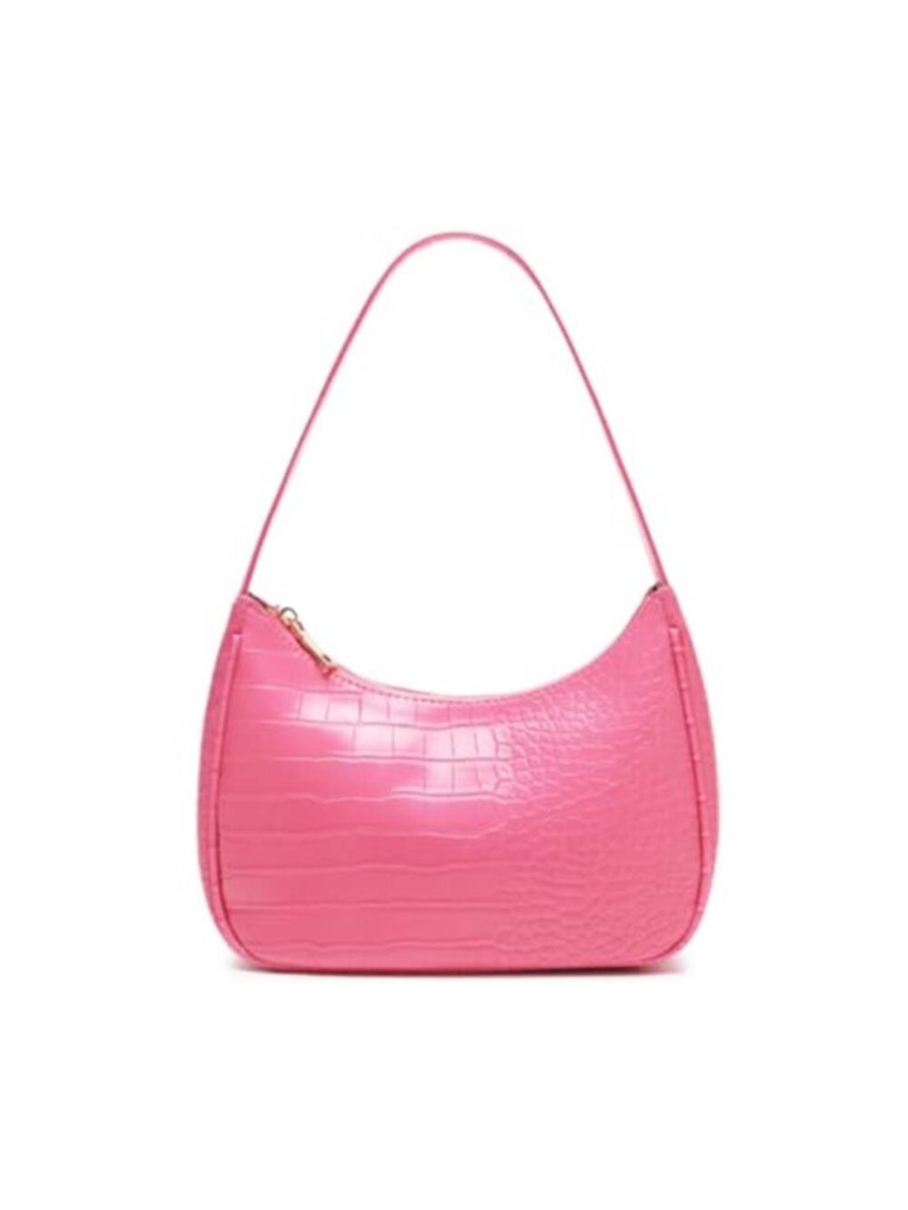 Shoulder Bags for Women, Cute Hobo Tote Handbag Mini Clutch Pink Purse